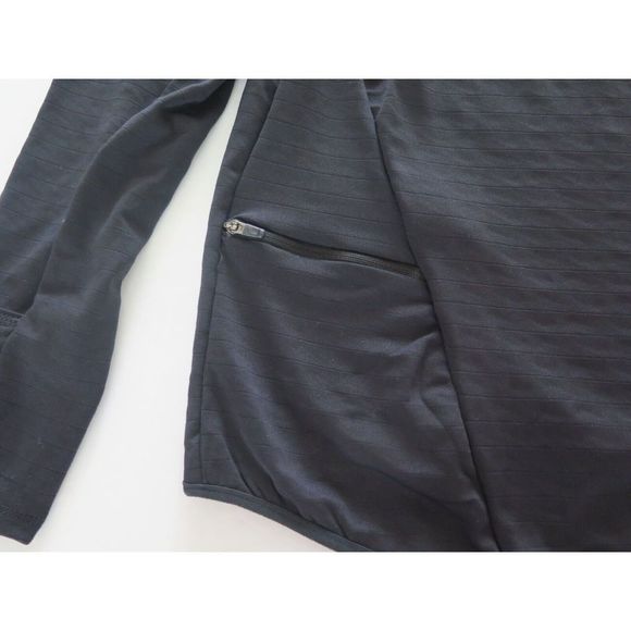 Nike DD6799 010 Women's Sz L Black Therma-FIT Element 1/2-Zip Running Jacket $85 - Picture 7 of 9